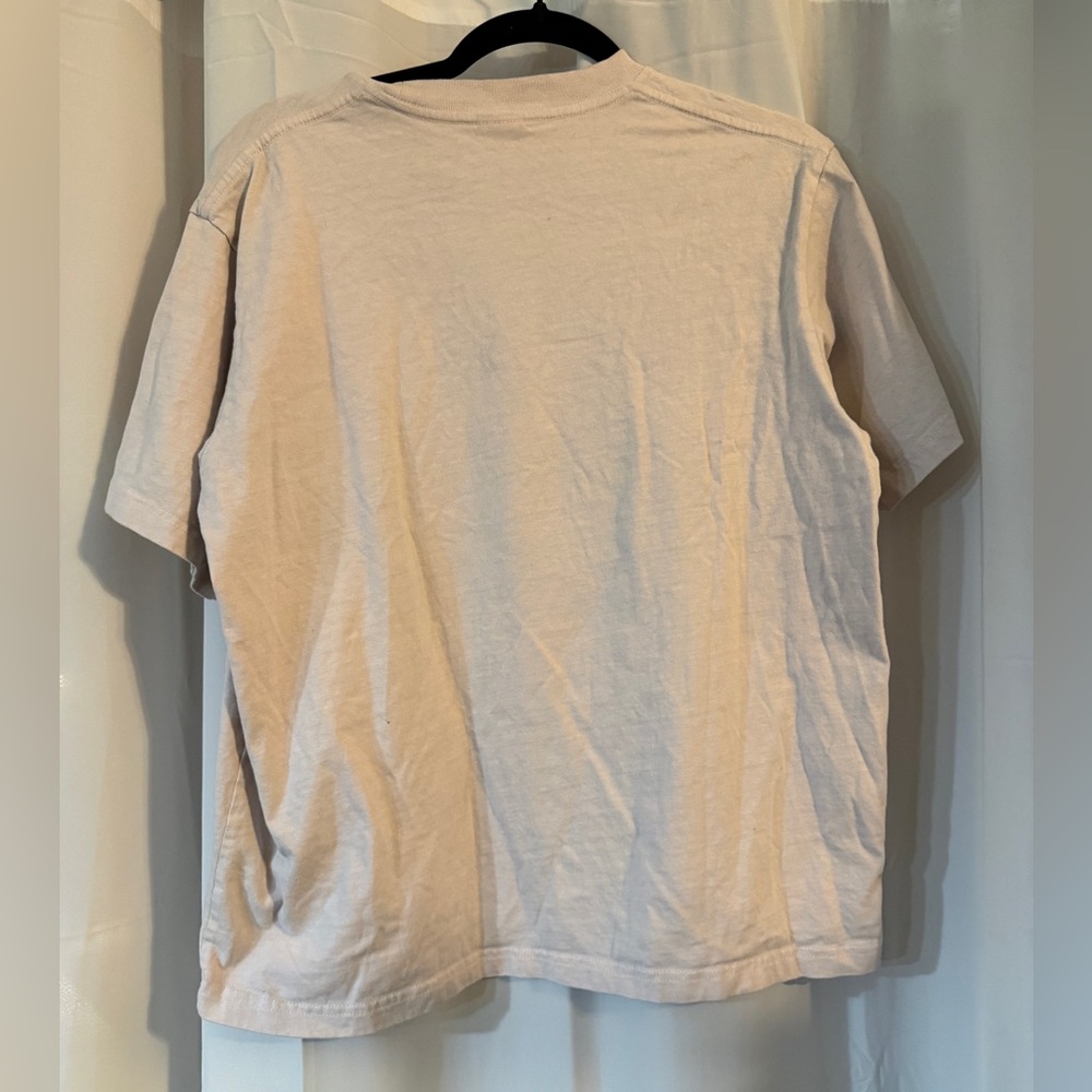 GOLF WANG Graphic Tee Size M Light Pink Cracked Face Print Tyler The Creator - Picture 4 of 7